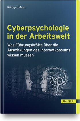 Buchcover „Cyberpsychologie in der Arbeitswelt“ von Rüdiger Maas